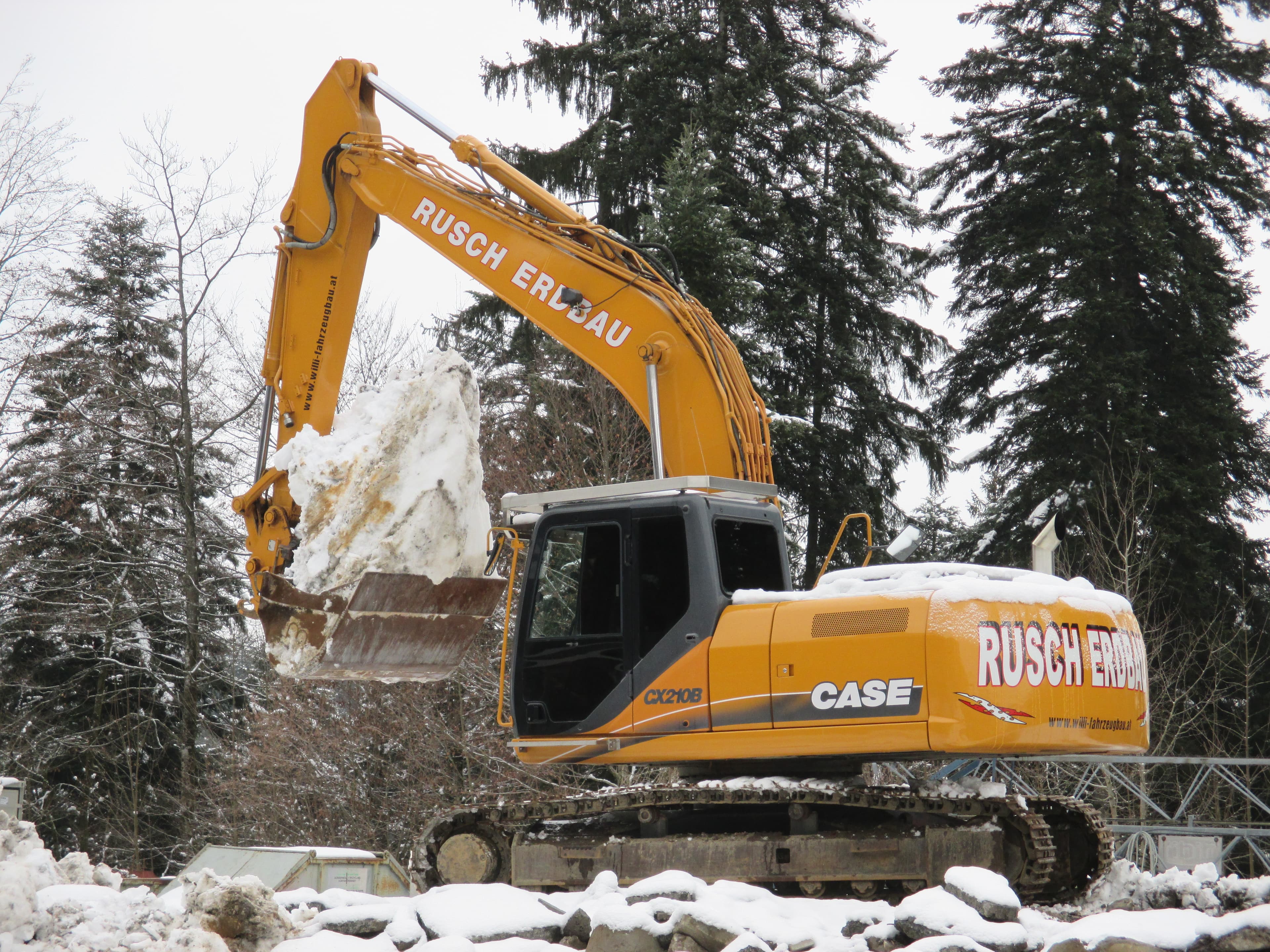 Baustelle von Rusch Erdbau